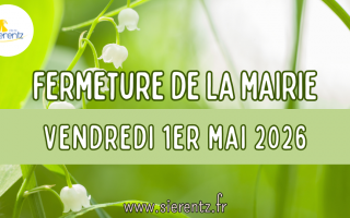 Fermeture exceptionnelle de la mairie