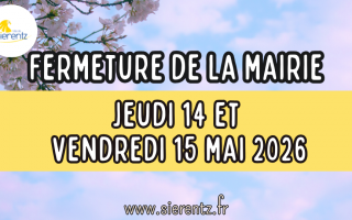 Fermeture exceptionnelle de la mairie