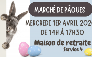 Marché de Pâques à la maison de retraite