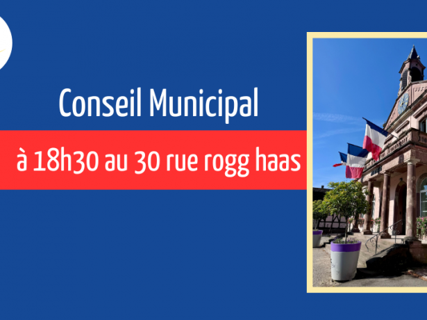 Séances du Conseil Municipal