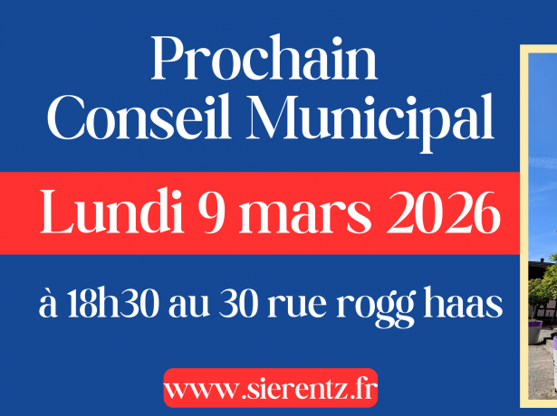 Séance du Conseil Municipal 