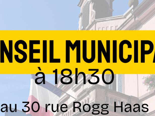 Séances du Conseil Municipal