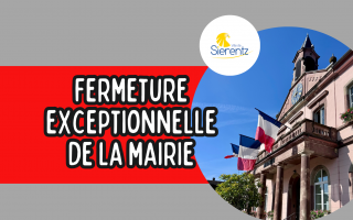 Fermeture de la mairie