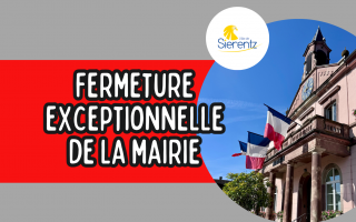 Fermeture exceptionnelle de la mairie
