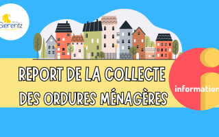 Report de la collecte des déchets ménagers