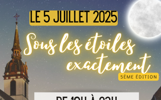 Sous les étoiles exactement