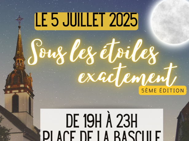 Sous les étoiles exactement