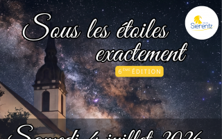 Sous les étoiles exactement