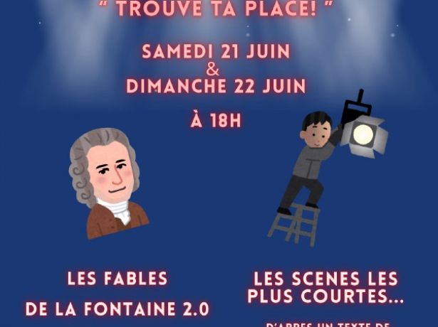 Ateliers théâtre Trouve ta place !