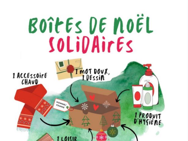 Boîtes de Noël solidaires